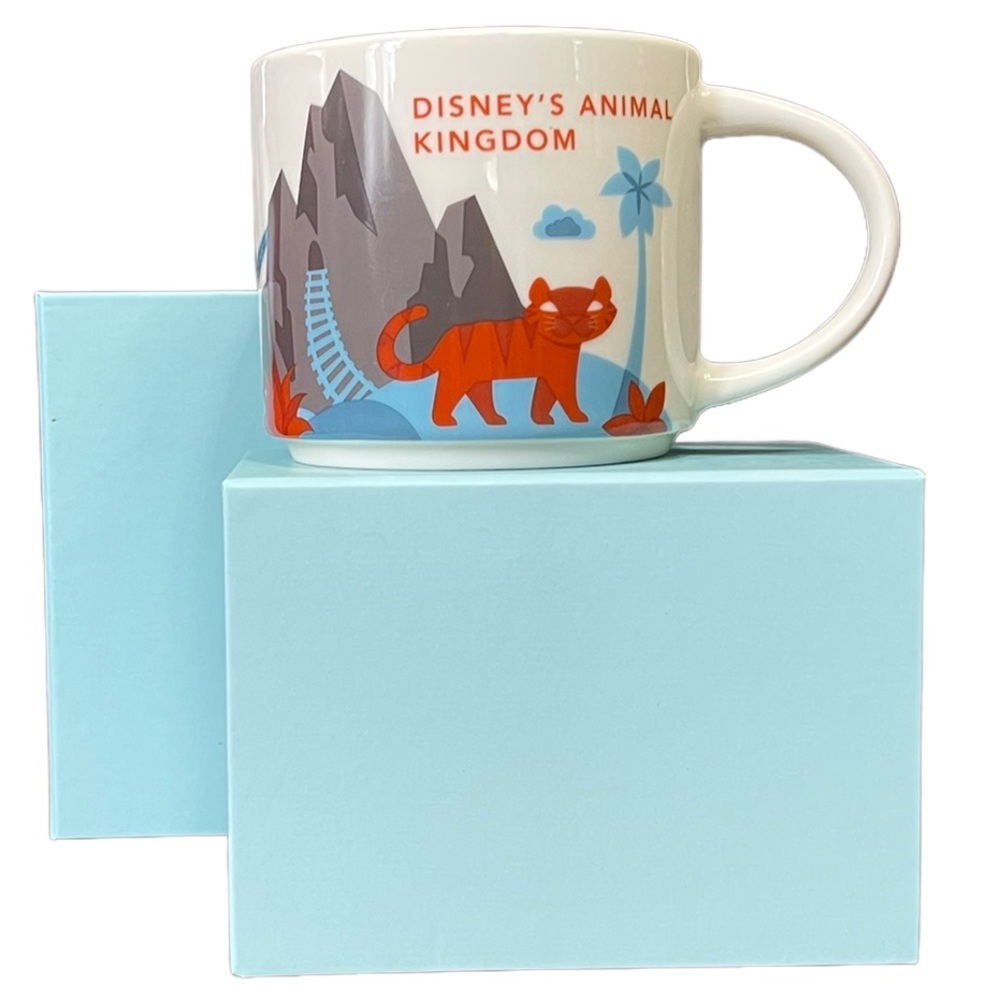 Starbucks -DISNEY'S ANIMAL KINGDOM
Version 2- YOU ARE HERE collection mug